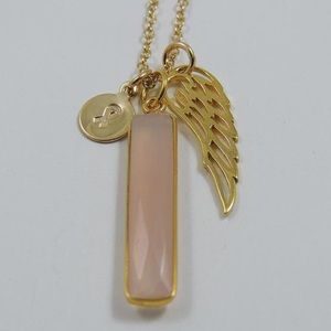 Breast Cancer Awareness Pink Pendant Necklace